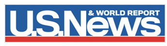 U.S. News logo – Recognized national media brand for top healthcare rankings